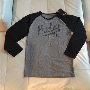 Hurley baseball style T-shirt